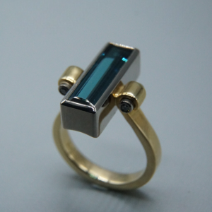 Blauer Turmalin